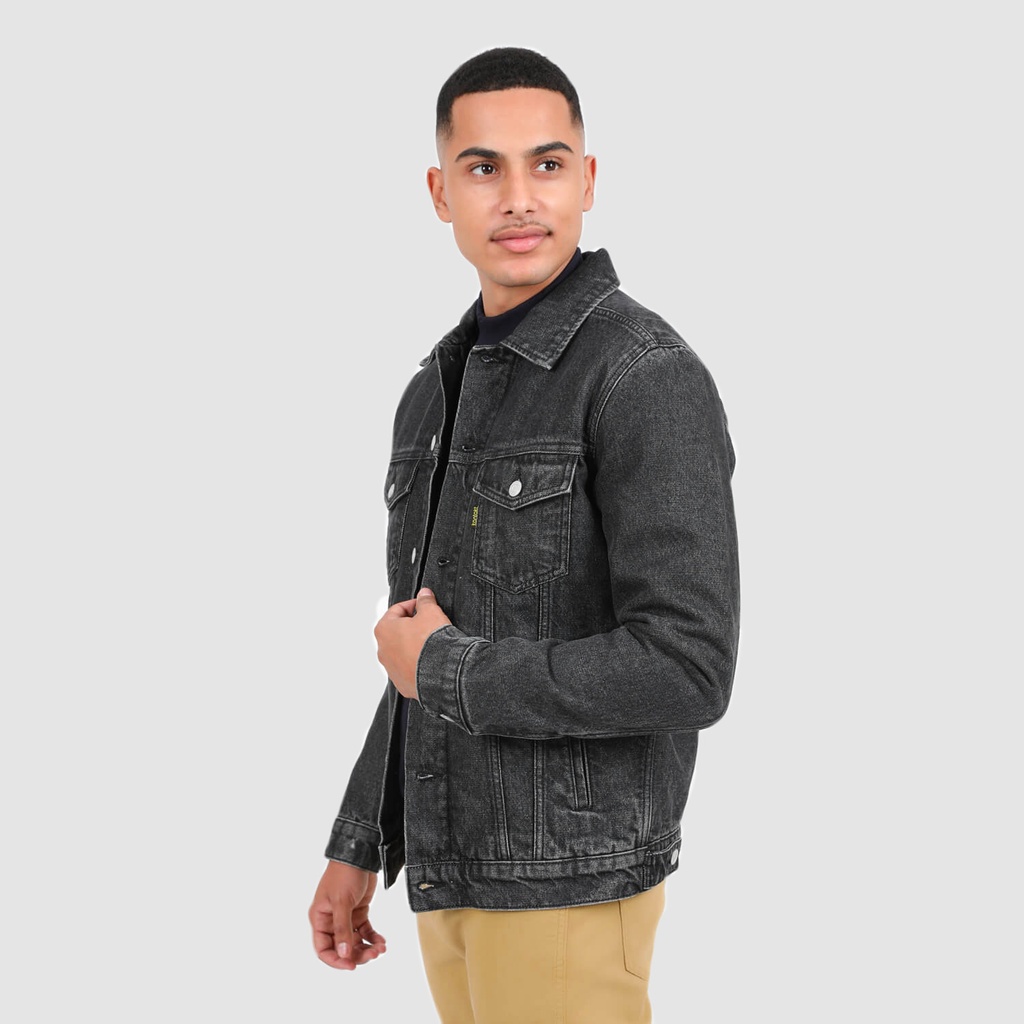 Regular jacket homme avec doublure matelassé en jeans - KENZI 2.0