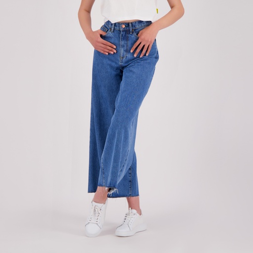 Wide leg jeans femme - WIDED