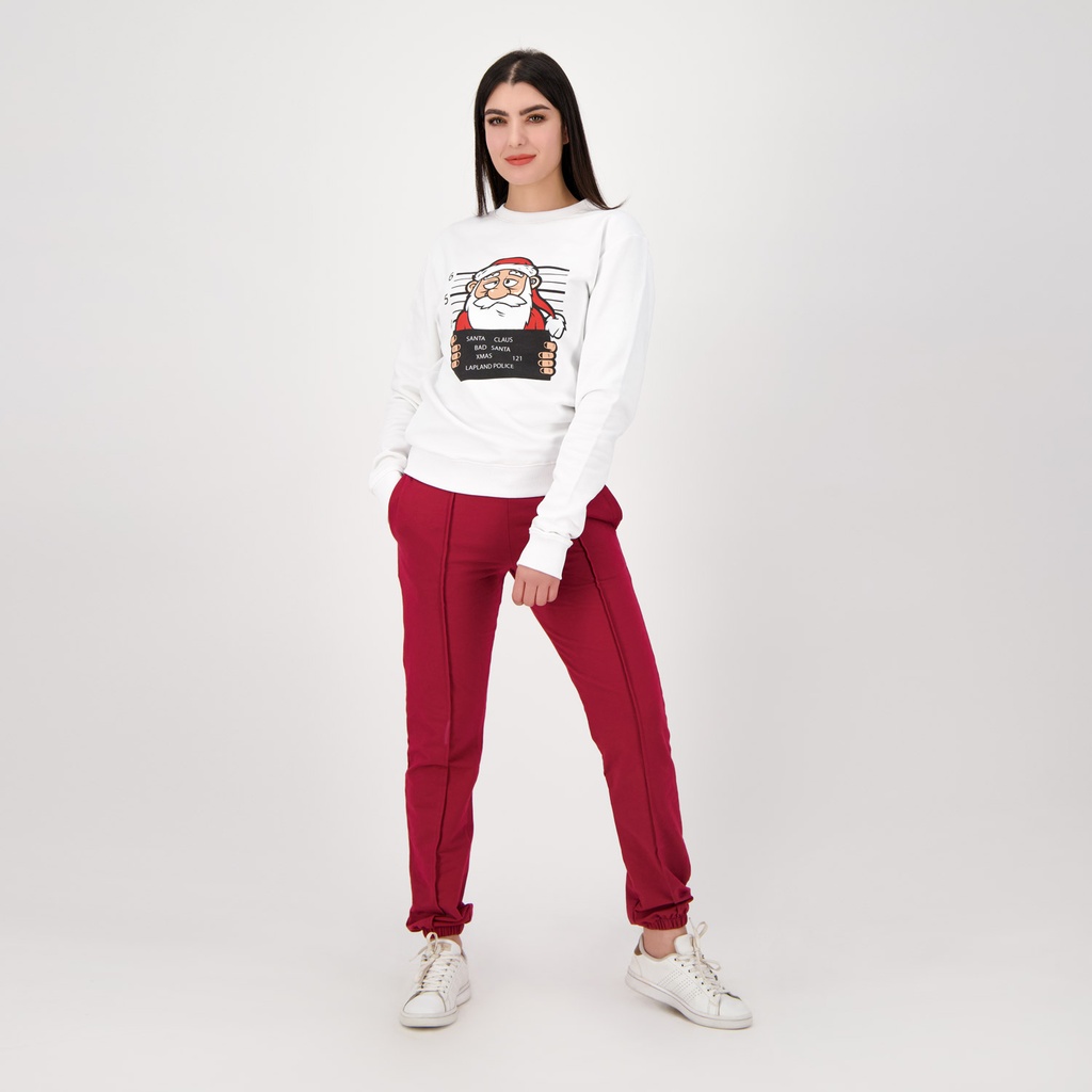 SWEAT NOEL UNISEXE SANTA CLAUS BAD SANTA