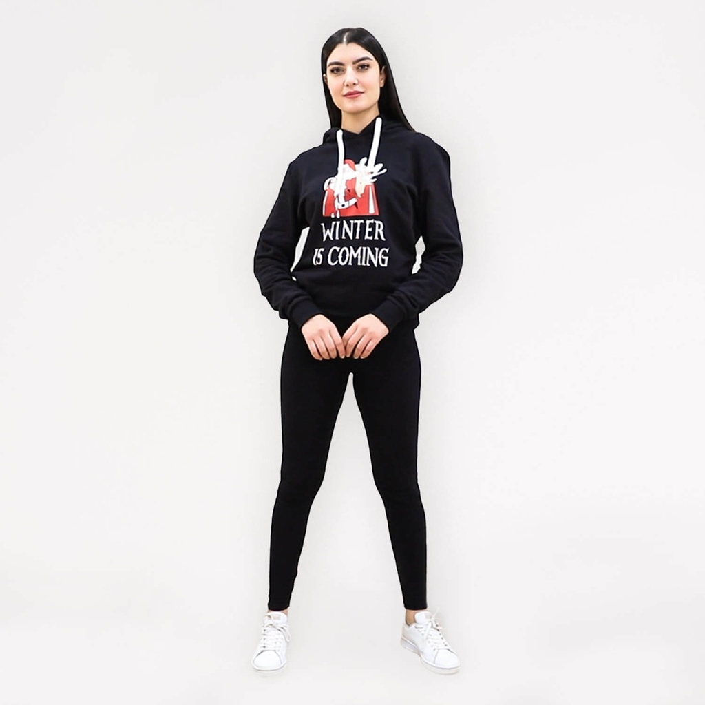 HOODIE NOEL UNISEXE WINTER IS COMING