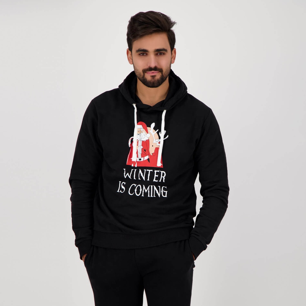 HOODIE NOEL UNISEXE WINTER IS COMING