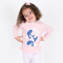 Pyjama bébé manches longues imprimé BALEINE