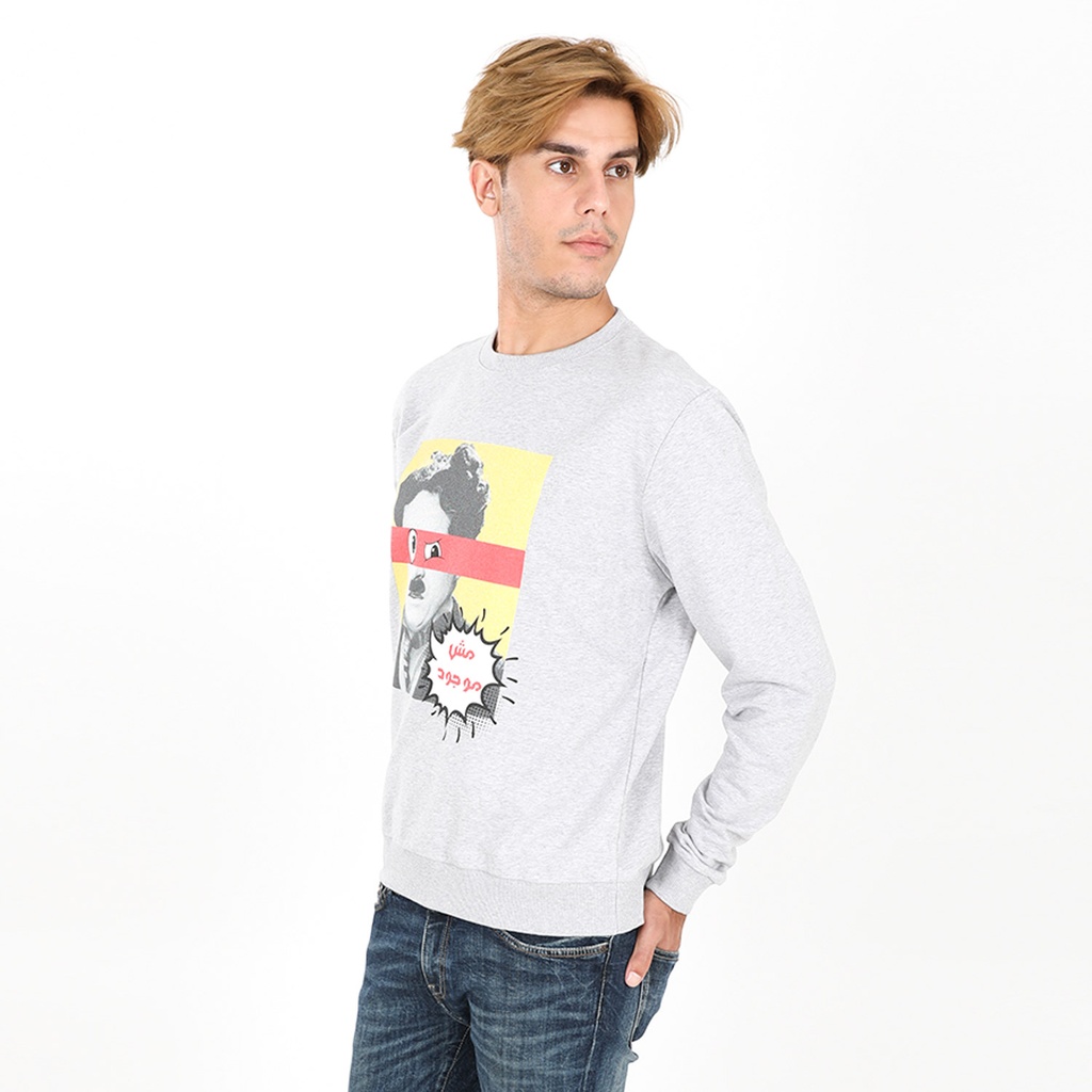 Sweat homme avec broderie موش موجود