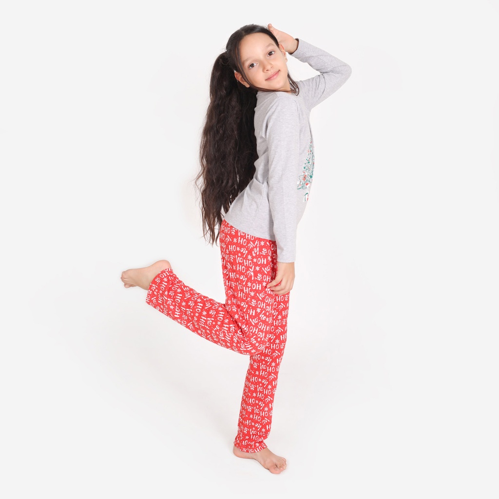 Pyjama fille manches longues SAPIN