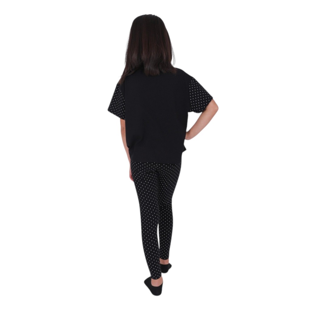 Pyjama fille manches courtes contrastés TODAY'S MOOD