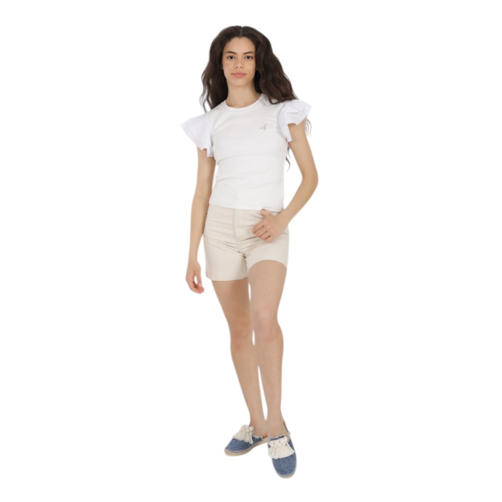 Straight short femme en jeans - NERMINE
