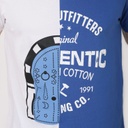 T-shirt homme manches courtes bi-couleurs SIDI BOU SAID AUTHENTIC