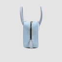 Sac carré bandoulière en jeans - DONIA
