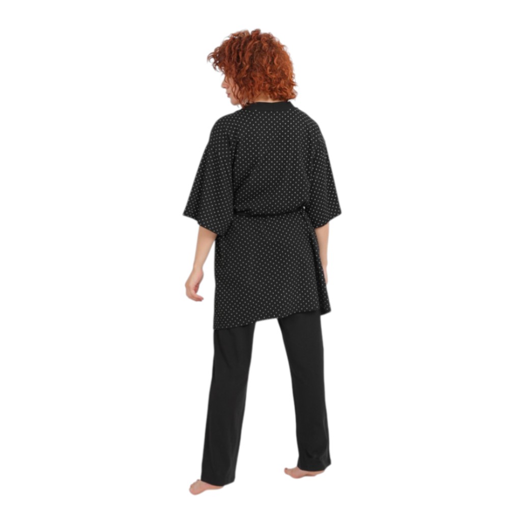 Peignoir femme IMPRIME TRIANGLE