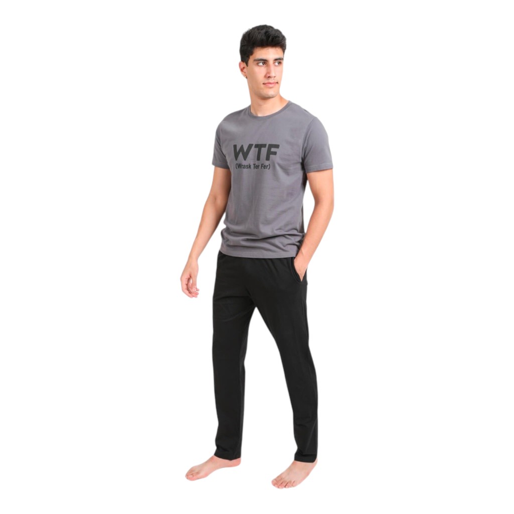 Pyjama homme manches courtes WTF