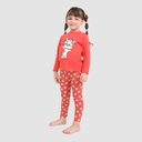 Pyjama bébé manches longues imprimé tigre