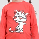 Pyjama bébé manches longues imprimé tigre