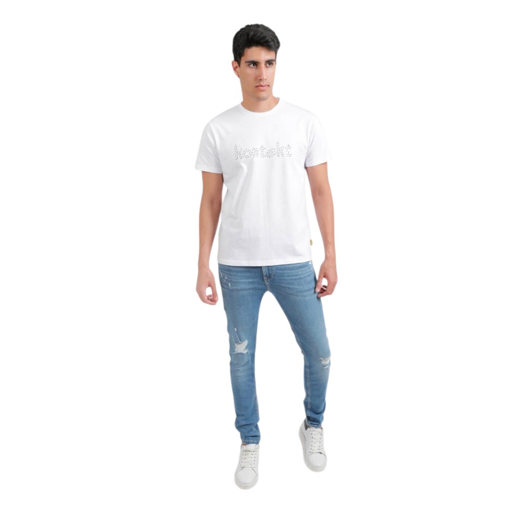 T-shirt unisexe manches courtes COLORIAGE TIGRE