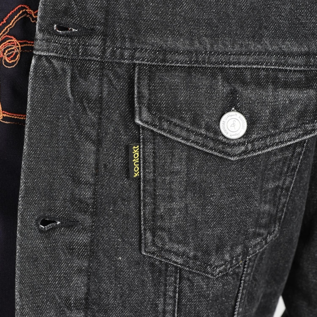 Regular jacket homme avec doublure matelassé en jeans - KENZI 2.0