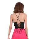 Top femme avec lacets