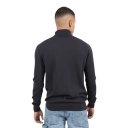 Pull homme col roulé en maille fine