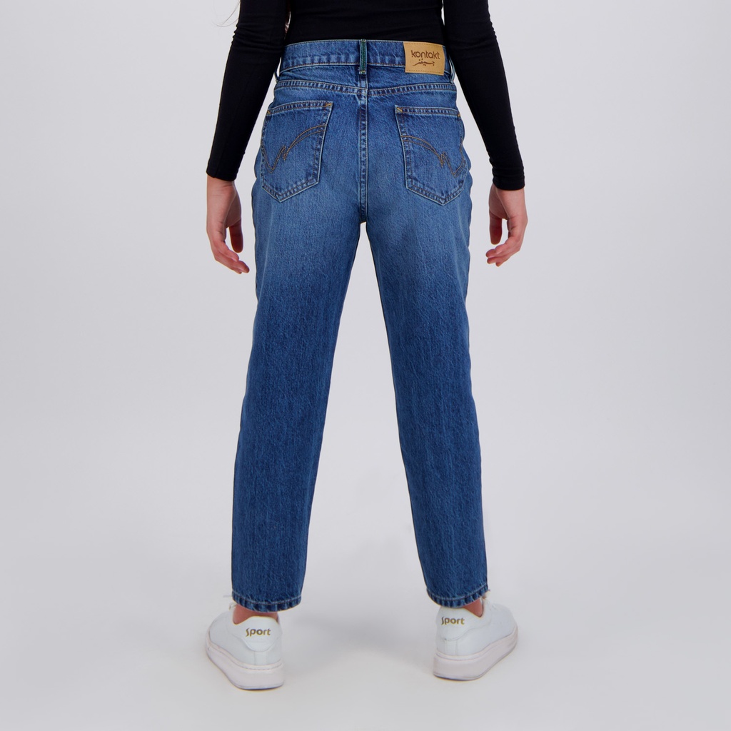Mum fille en jeans