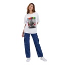 T-shirt oversized femme manches courtes THE ART OF MARGOUM