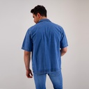 Chemise homme manches courtes en jeans - SHOKRI