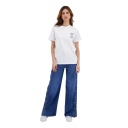 T-shirt unisexe manches courtes SAVE WATER SAVE LIFE