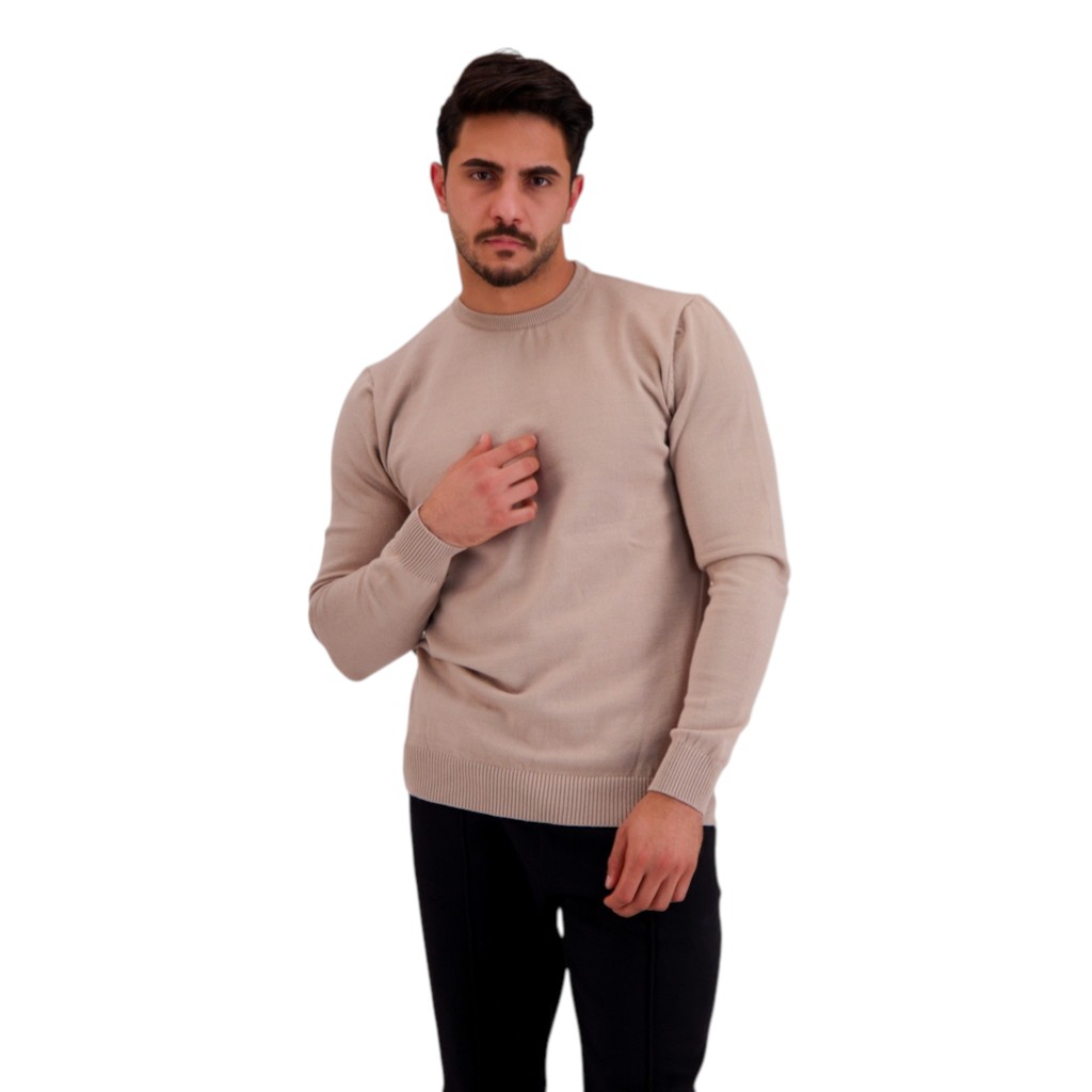 Pull homme en maille fine