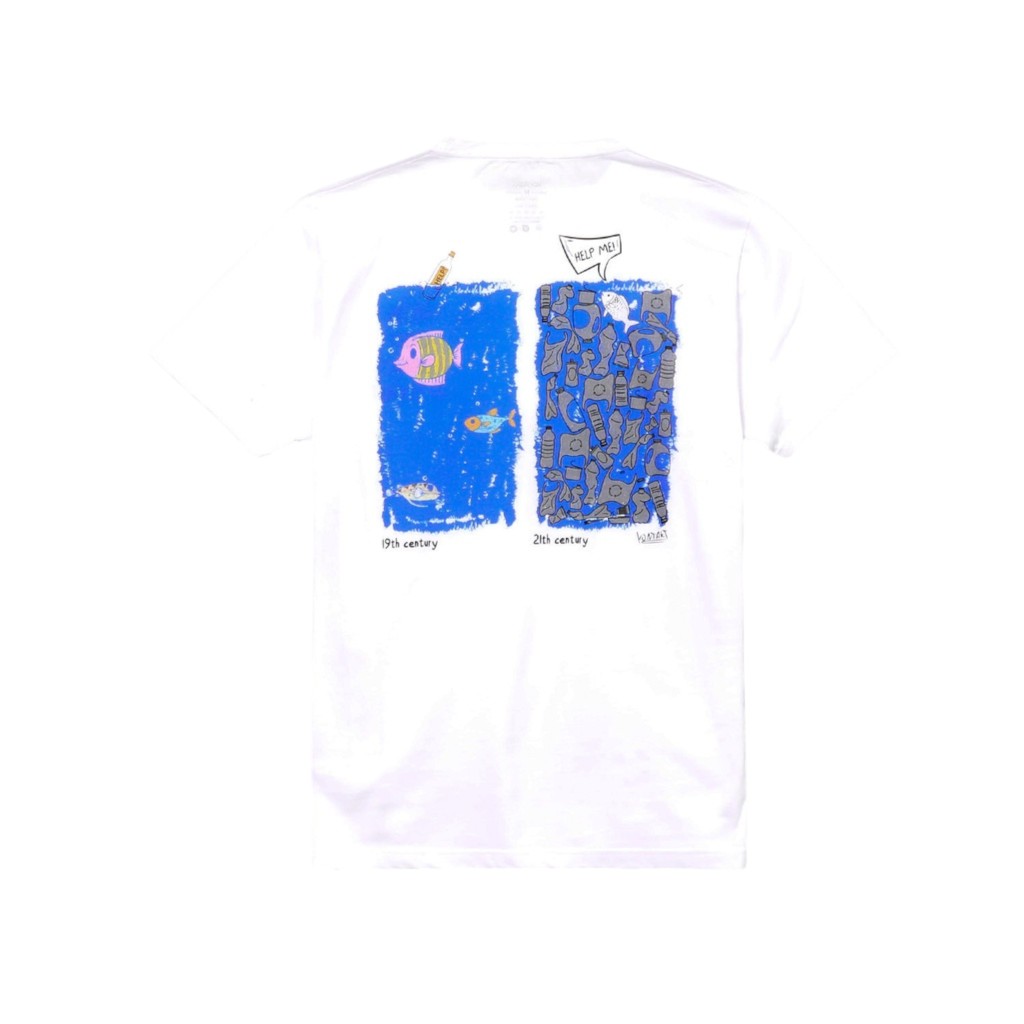 T-shirt unisexe manches courtes CLEAN OCEAN