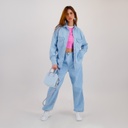 Chemise oversized femme en jeans- SHER