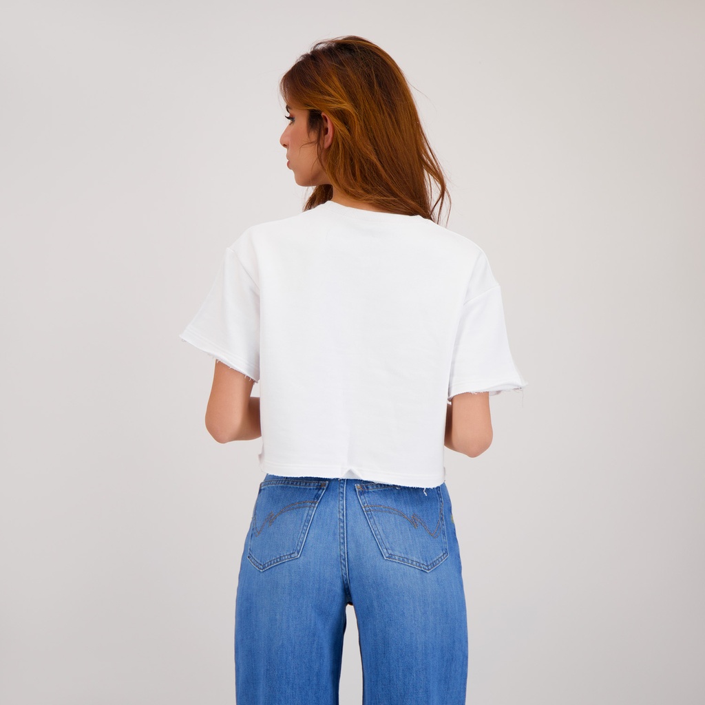 Sweat sur taille femme manches courtes FTOUR EL SBE7