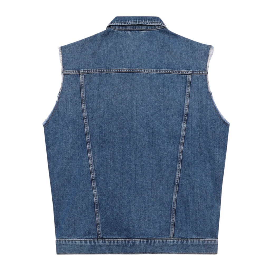 Regular jacket homme sans manche en jeans - KENZI