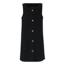 Robe fille sans manches en jeans