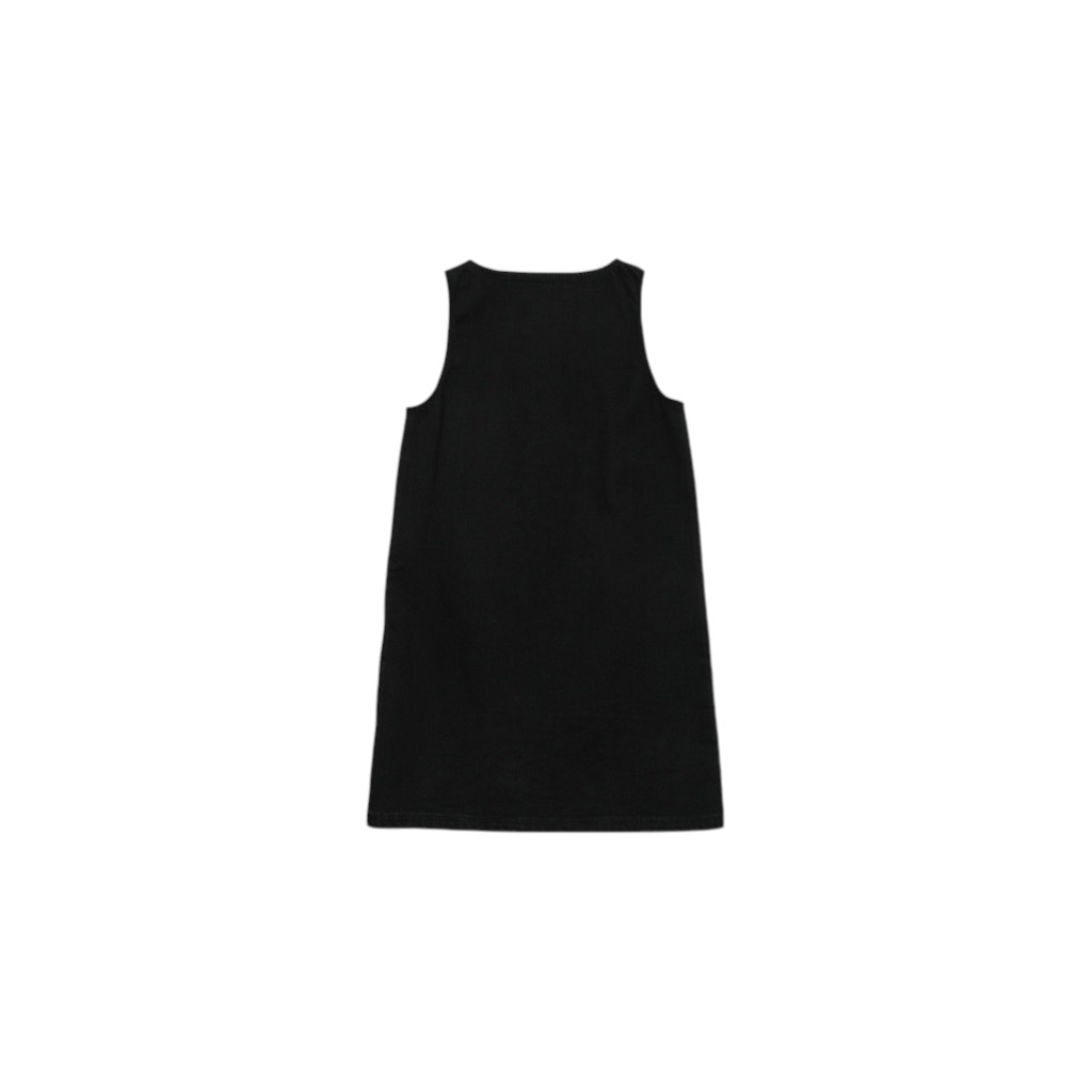 Robe fille sans manches en jeans