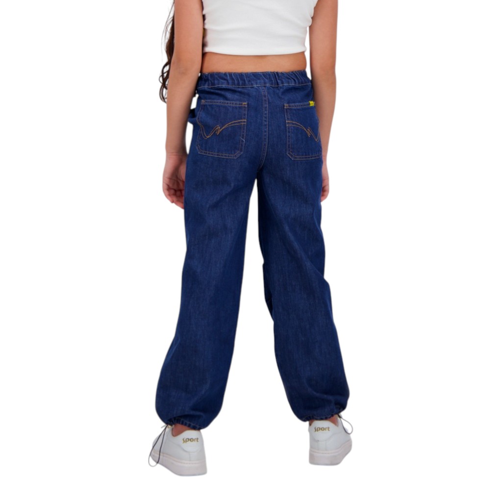 Parachute fille en jeans