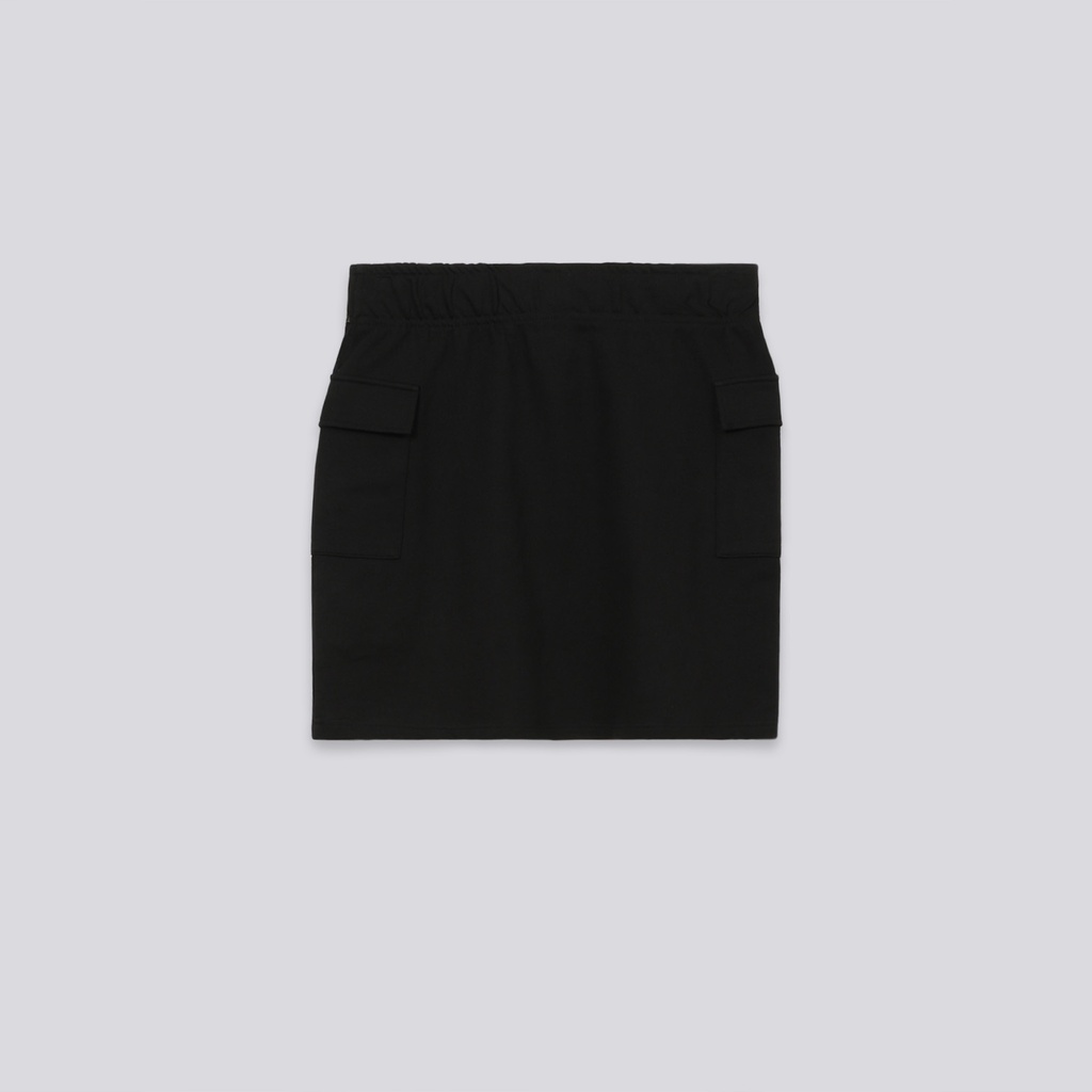 Jupe cargo femme en molleton
