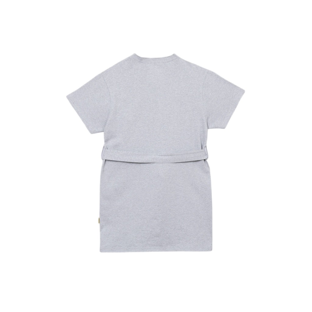 Robe femme manches courtes avec ceinture à la taille كل ساعة و علمها