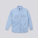 Chemise oversized femme en jeans- SHER