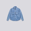 Chemise workwear garçon en jeans