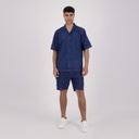 Chemise homme manches courtes en jeans - SHOKRI