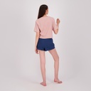 Ensemble femme manches courtes t-shirt et short ميعاو