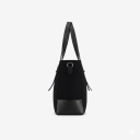 Cabas en jeans et cuir