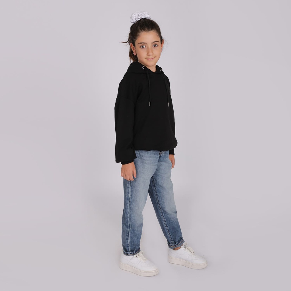 Hoodie unisexe enfant avec broderie