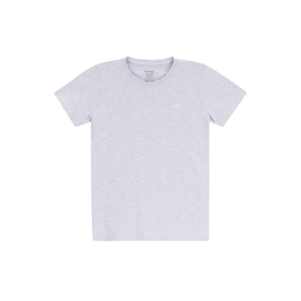 T-shirt flammé garçon manches courtes avec broderie
