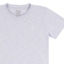 T-shirt flammé garçon manches courtes avec broderie