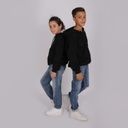 Hoodie unisexe enfant avec broderie