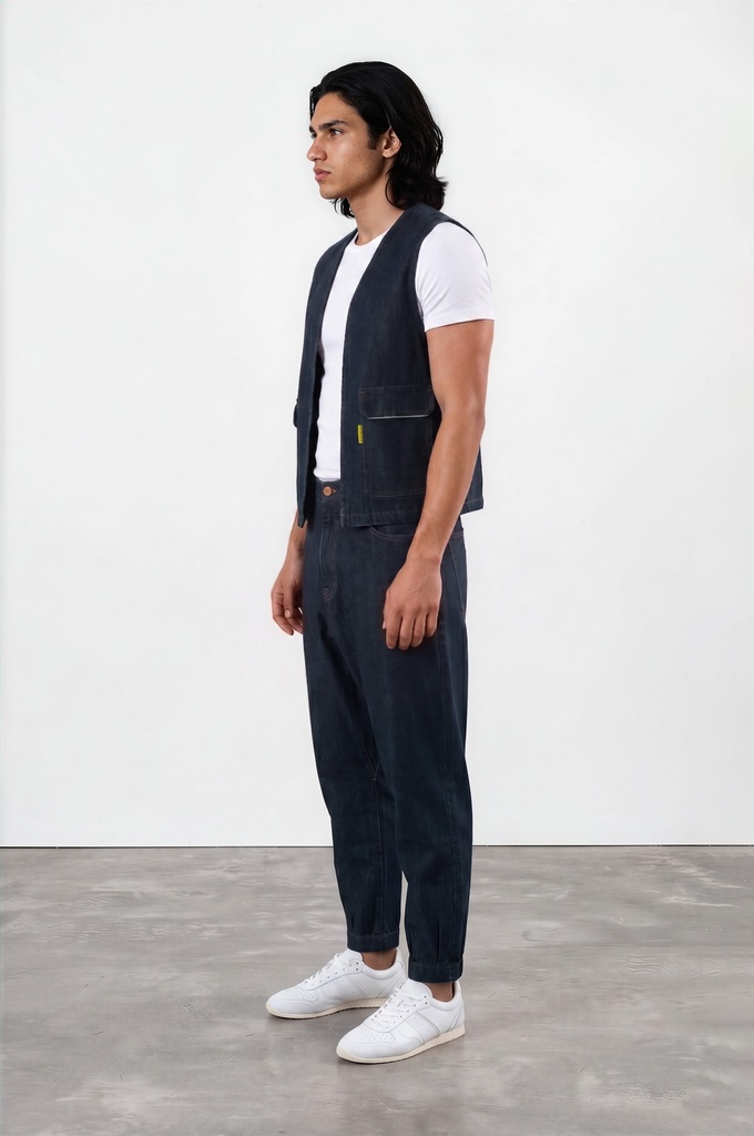 Seroual unisexe en jeans  Selvedge And Raw Look TNFW