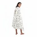 Safseri unisexe en jeans IMPRIME  كون كيما انتي  HEAVY PRINT AND LASER TNFW