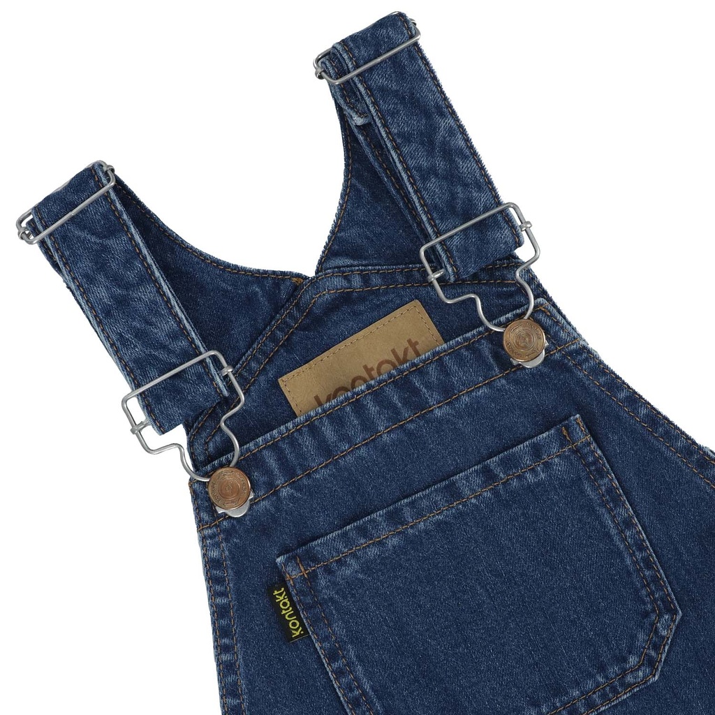 Salopette fille en jeans