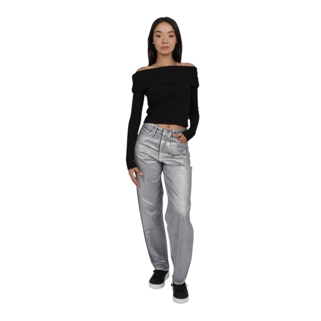 T-shirt femme manches longues col bateau