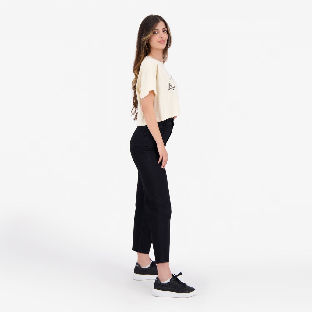 T-shirt sur taille femme manches courtes  المليح يبطا