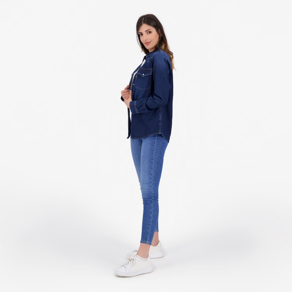 Chemise western femme avec studs - SHEMSI