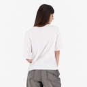 T-shirt femme manches courtes avec boutons pression  الحوت علينا